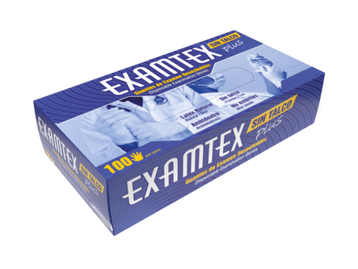 GUANTE EXAMEN EXAMTEX SIN TALCO