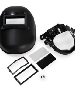 Careta de soldadura con lente oscuro y claro Protexion Protex