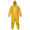 Conjunto moto capucha amarilla Protexion Protex