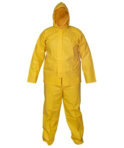Conjunto moto capucha amarilla Protexion Protex