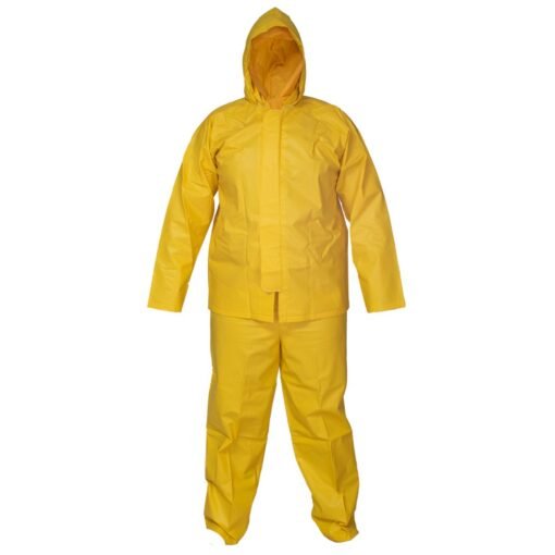 Conjunto moto capucha amarilla Protexion Protex
