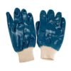Guante de nitrilo azul puño cerrado Protexion Protex