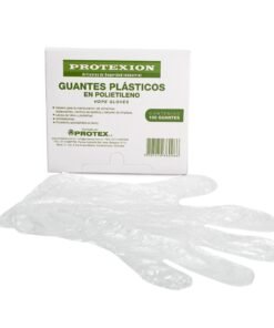 Guantes desechables de plastico Protexion Protex