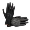 Guante de nylon palma poliuretano de color negro Protexion Protex