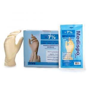 Guantes quirurgicos esteriles Medispo Protex