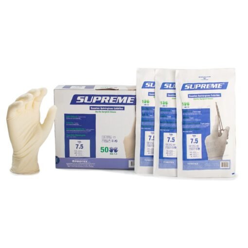Guantes quirurgicos esteriles Supreme Protex