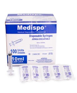 Jeringas desechables 10ml sin aguja Medispo Protex