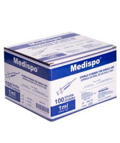 Jeringas desechables 1ml - 27G - 1/2" Medispo Protex s.a.s