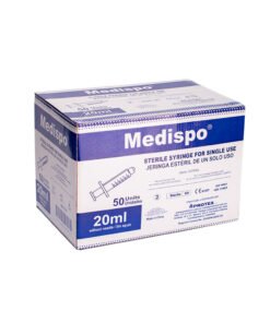 JERINGAS DESECHABLES MEDISPO 20 CC SIN AGUJA