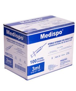 Jeringas desechables 3ml - 21G - 1 1/2" Medispo Protex s.a.s
