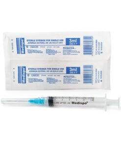 Jeringas desechables 3ml - 23G - 1" Medispo Protex s.a.s