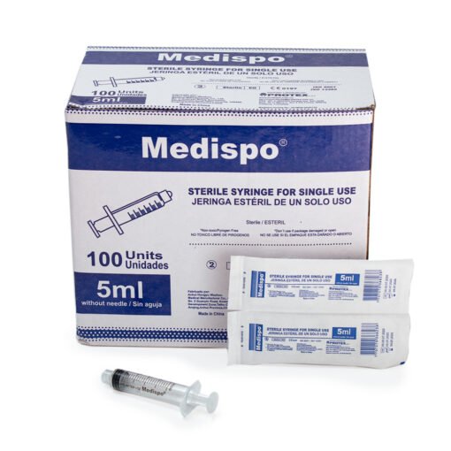 JERINGAS DESECHABLES MEDISPO 5 CC SIN AGUJA
