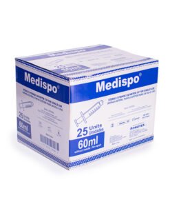 Jeringas desechables 60ml sin aguja Medispo Protex s.a.s
