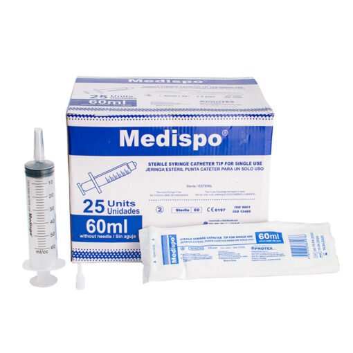 Jeringas desechables 60ml sin aguja Medispo Protex s.a.s.