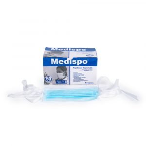 Tapabocas desechables de tiras Medispo Protex