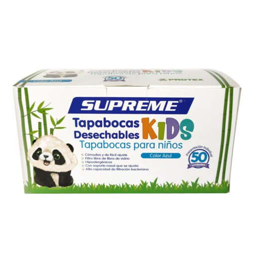 TAPABOCAS DESECHABLE KIDS SUPREME