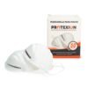 Tapabocas color blanco para polvo Protexion Protex