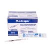 Jeringas desechables 1 ml 27G X 1/2" sin aguja Medispo Protex s.a.s
